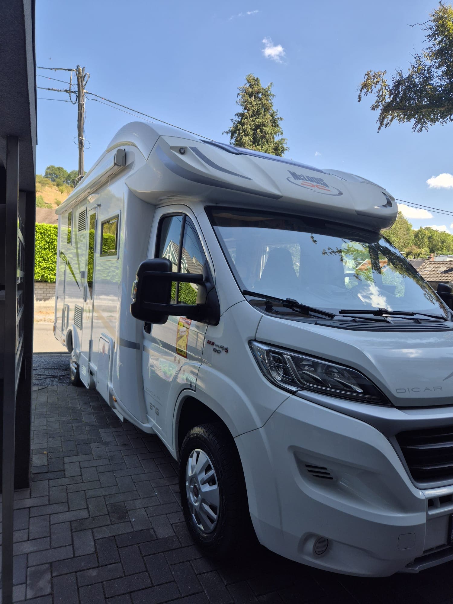 Camping-car propre après une prestation Kraken Cleaning